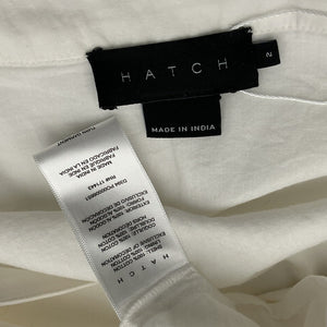 Hatch Floral Embroidered White Carolina Dress Size 2