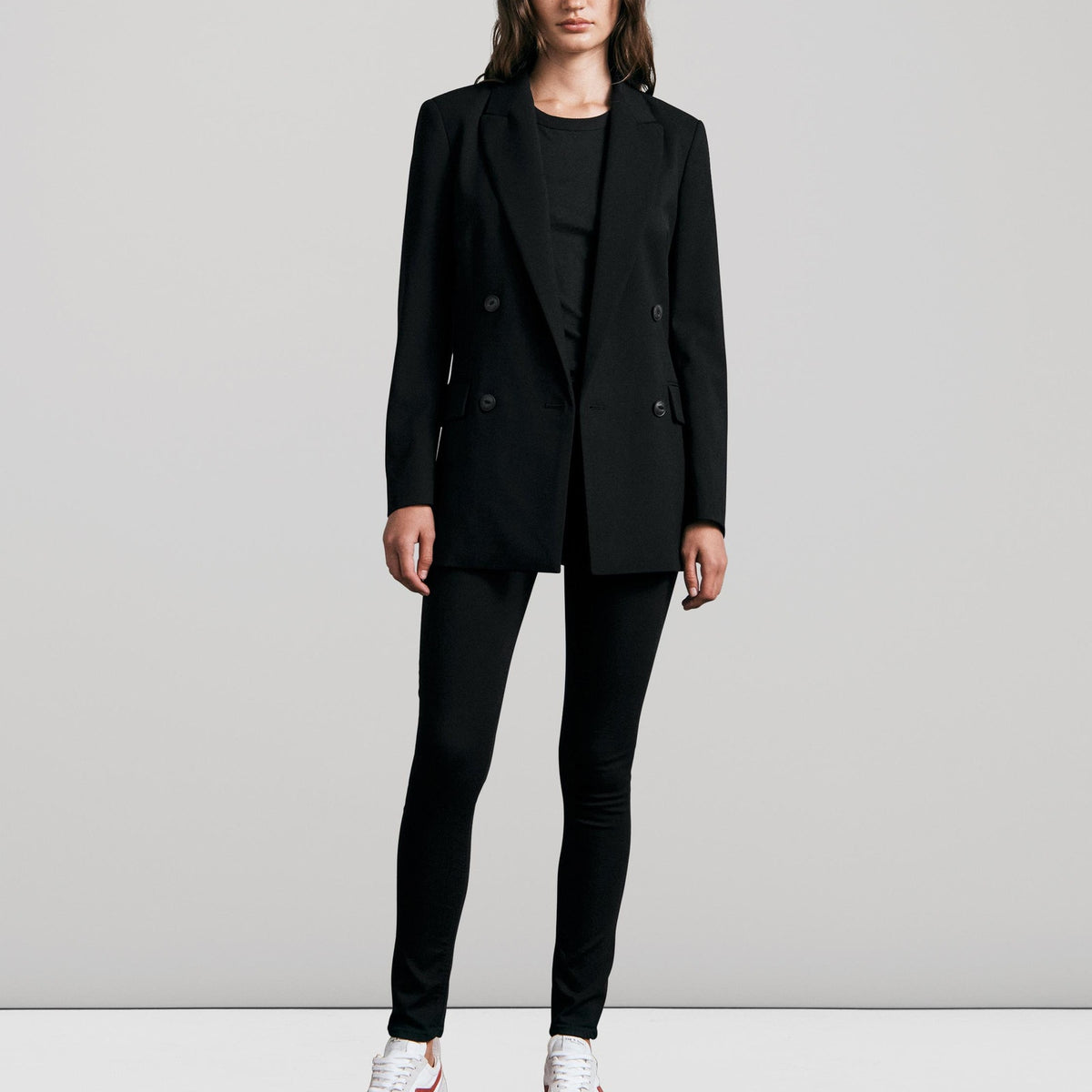 Rag & Bone 'Cate' Black Mid-Rise Skinny Denimi Jean Size 24