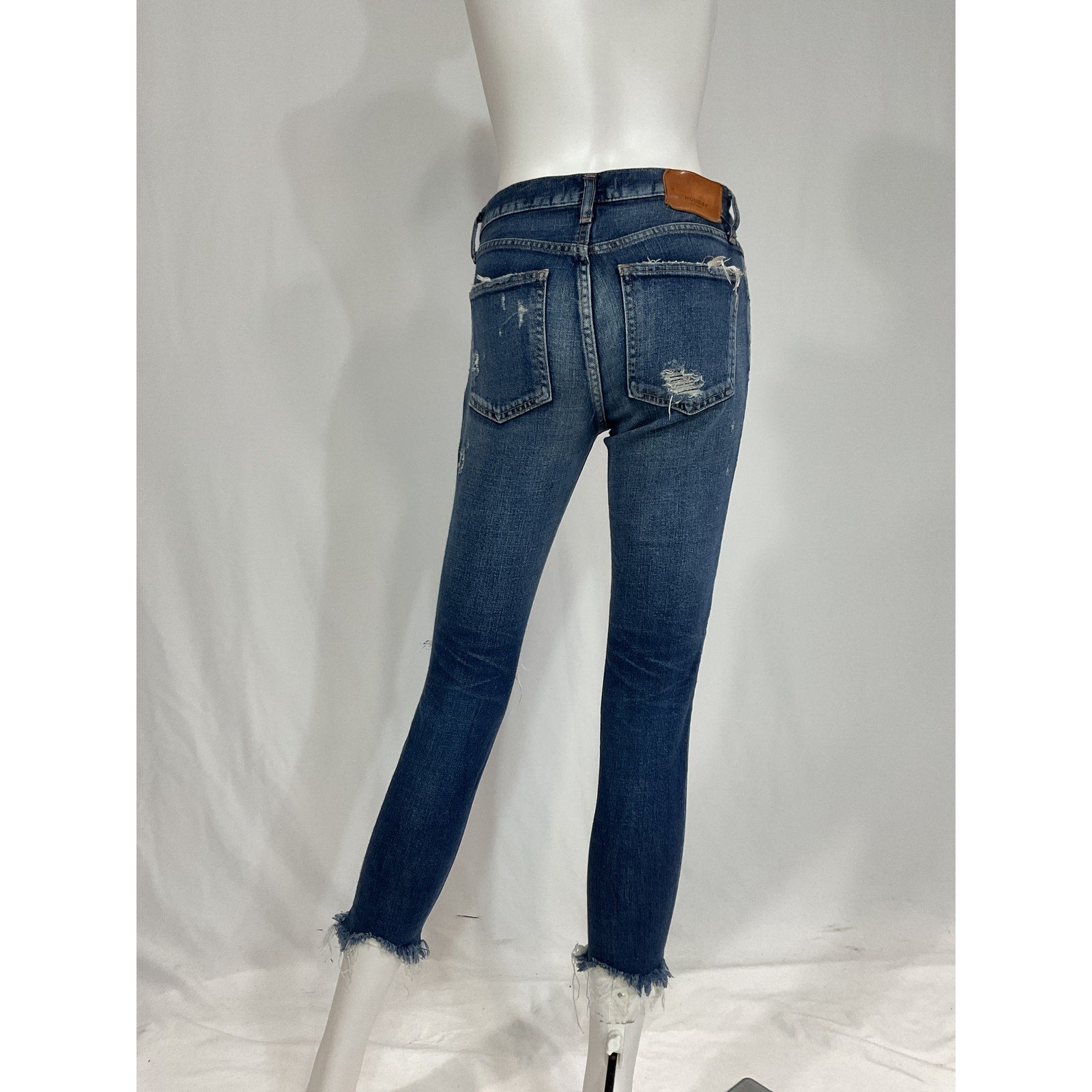 Moussy 'Glendele' Blue Skinny Denim Jean Size 25