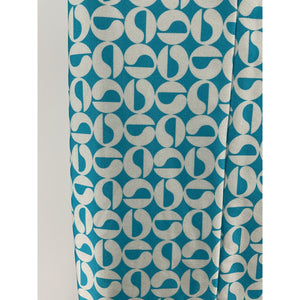 Coperni 'Twisted' Blue Polyamide Cut Out Mini Dress Size XS