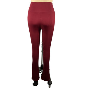 Nicholas Ribbed Prune Delia Leggings Size 0