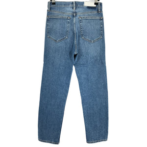 Re/Done Classic Blue 70s Stove Pipe Denim Jeans Size 27
