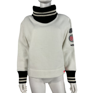 Bogner Fire + Ice Cozy Multicolor Lory Turtleneck Sweater Size XS NWT