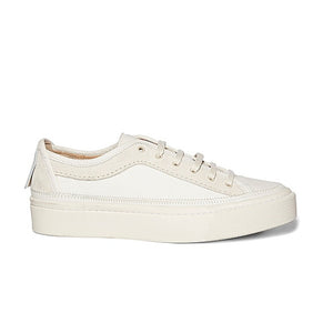 Allsaints Minimalist Off White Milla Sneakers Size 37 EU / US 7