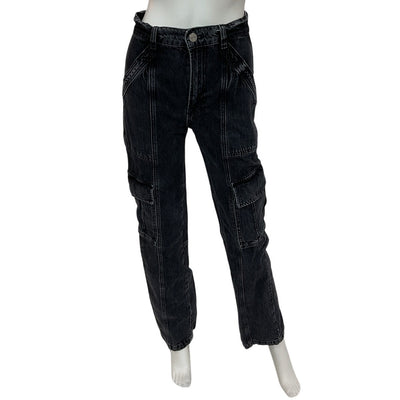 Frame Utility Astray High Rise Straight Denim Jeans Size 24