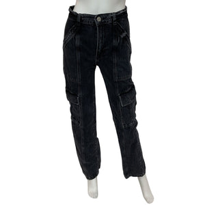 Frame Utility Astray High Rise Straight Denim Jeans Size 24