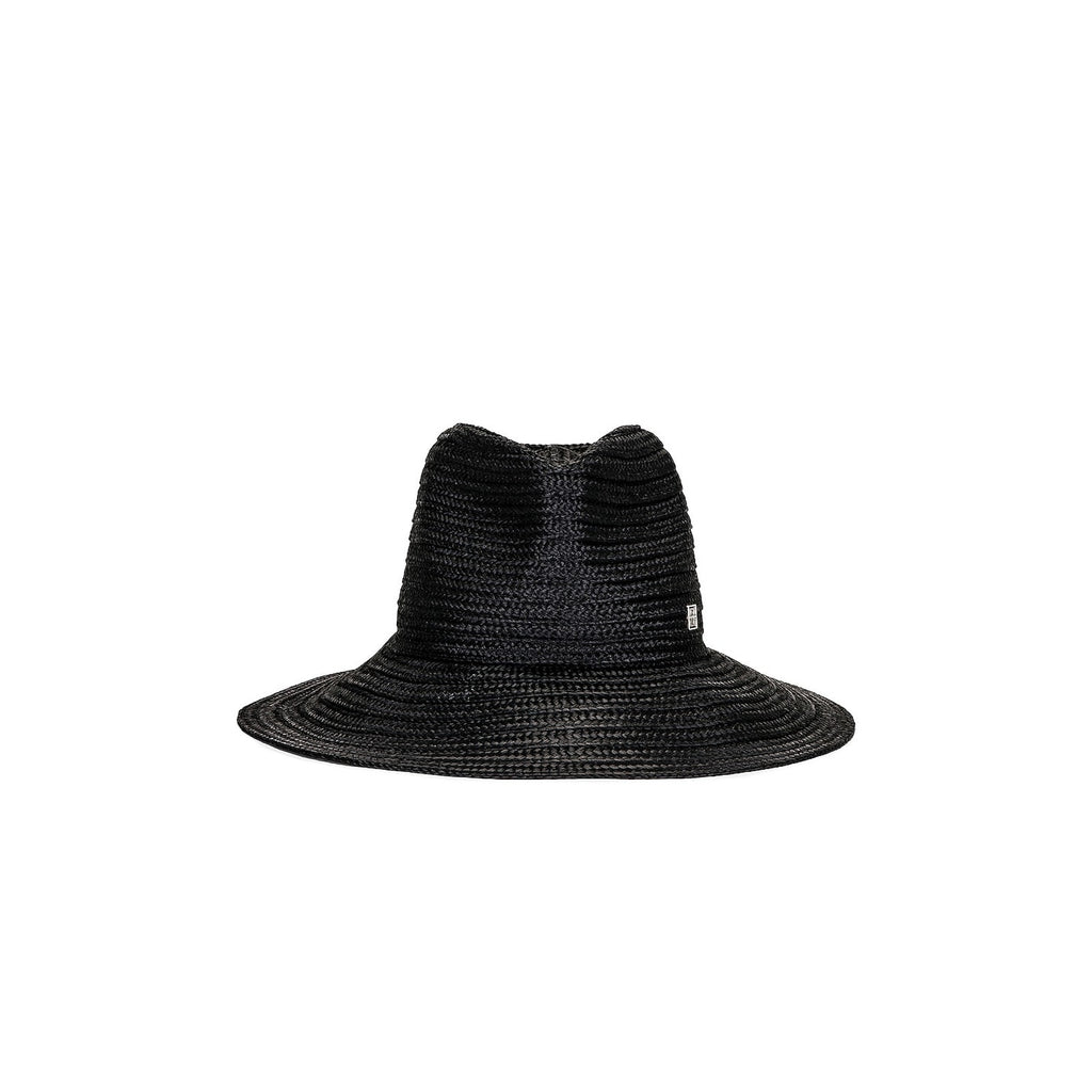 Toteme 'Raffia' Black Panama Hat Size XS