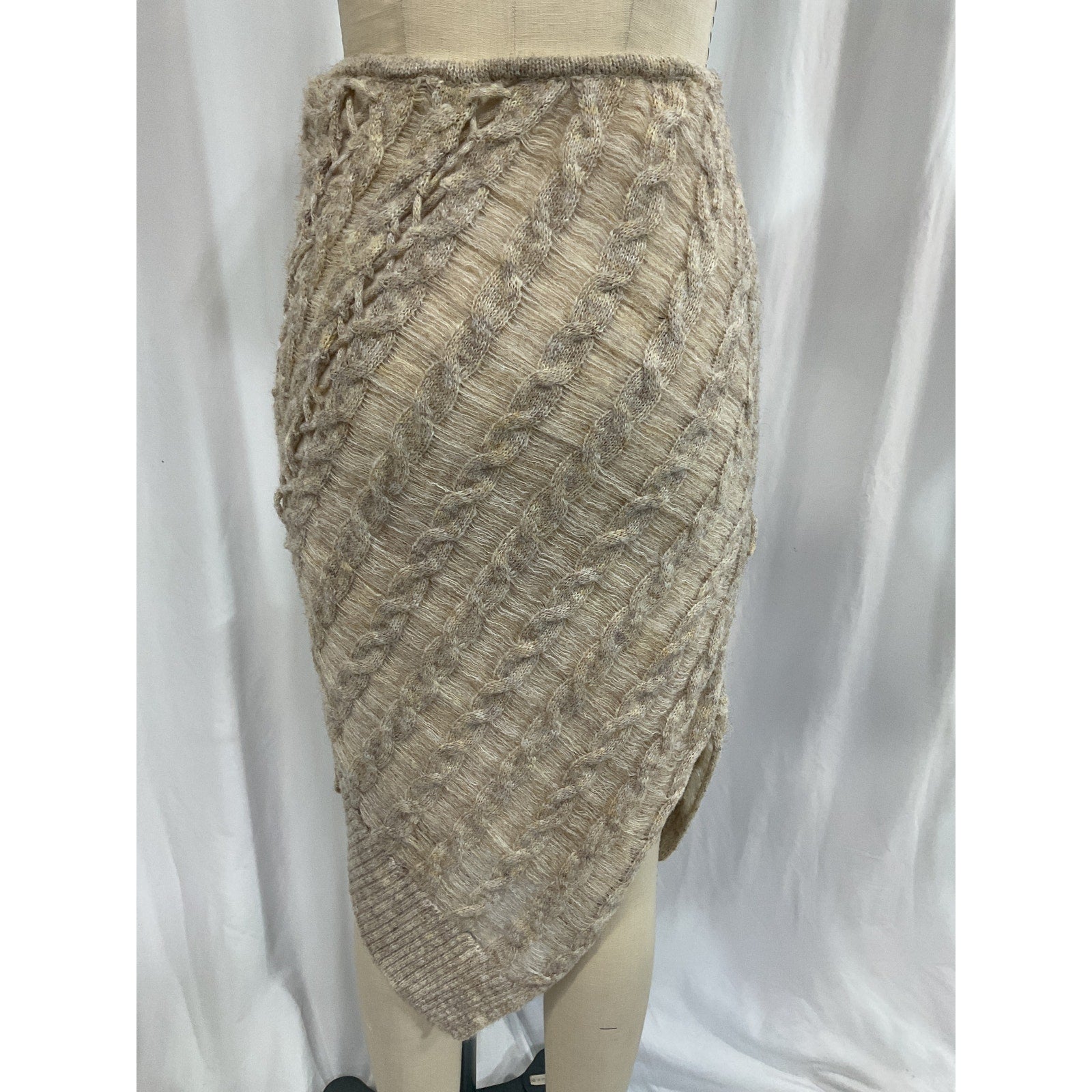 Cult Gaia 'Saphire' Tan Skirt Size S