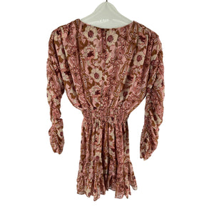 Misa Los Angeles Floral Multicolor Chiara Dress Size XS