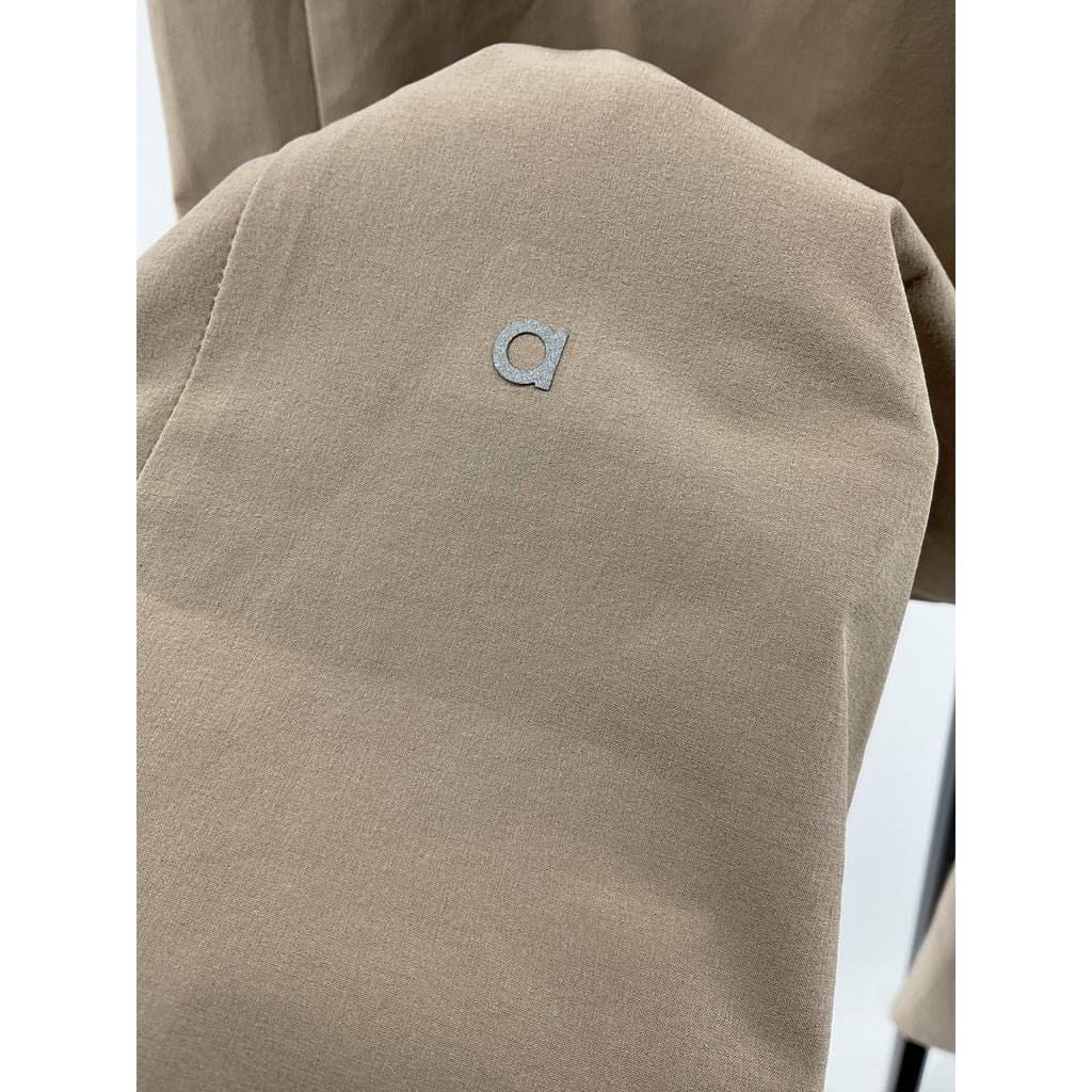 Alo Yoga High-Waist Beige Polyester Pursuit Trouser (Regular) Size XS