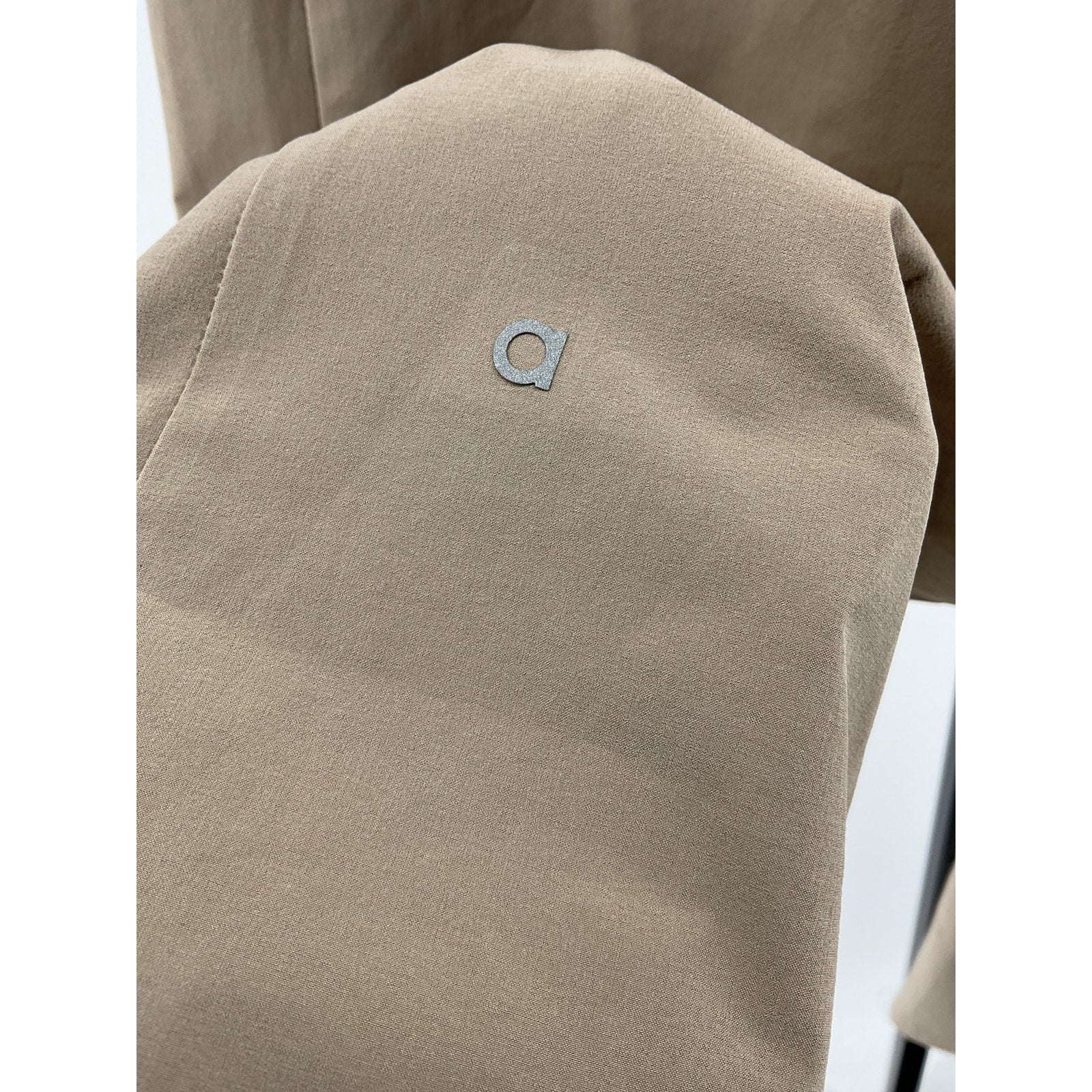 Alo Yoga High-Waist Beige Polyester Pursuit Trouser (Regular) Size XS