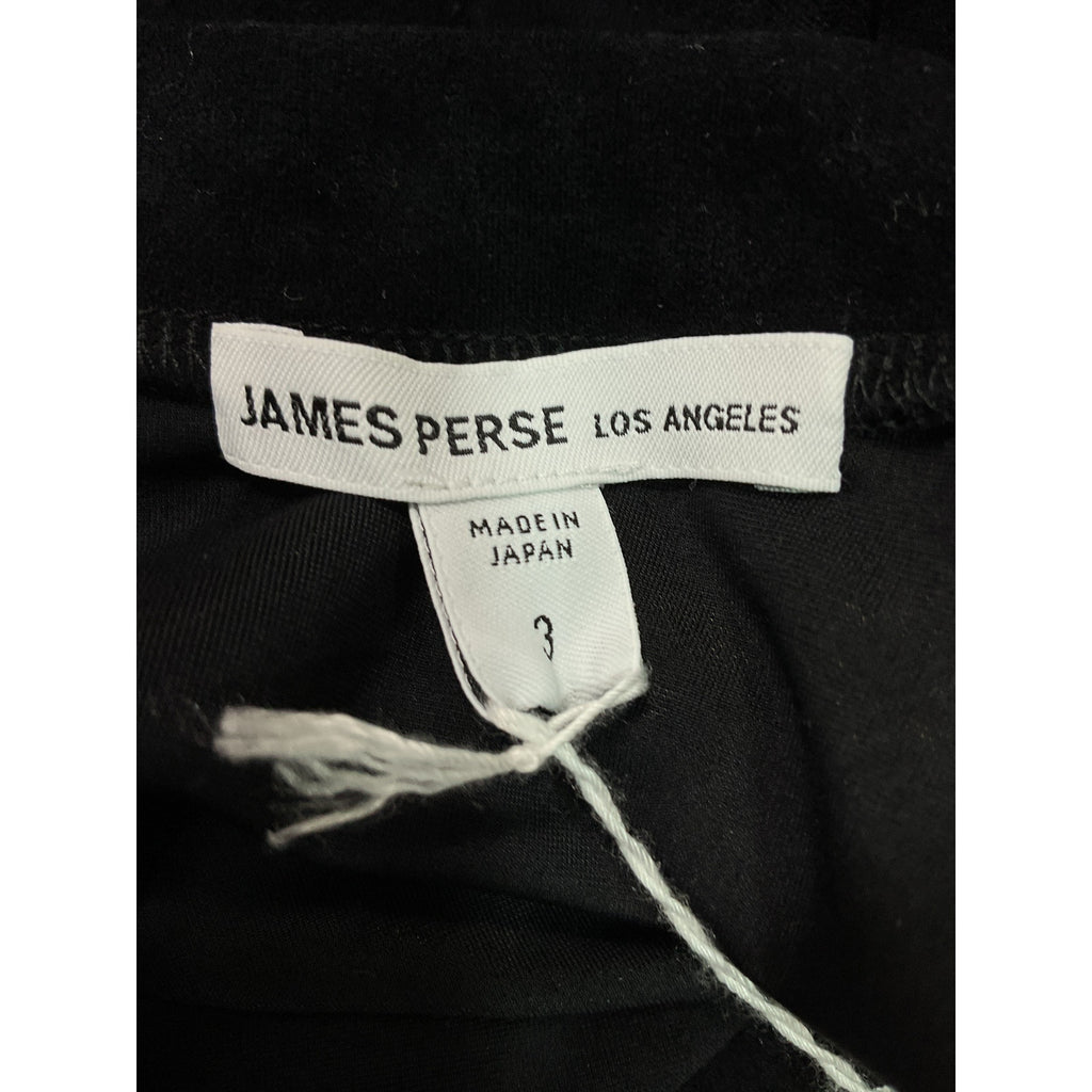 James Perse 'Velvet' Black Sweatshirt Size 3 - NWT