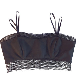 Katie May Strappy Black Eyes Up Bandeau Top Size S