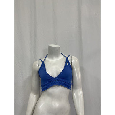 Alexis 'Buras' Blue Viscose Top Size S