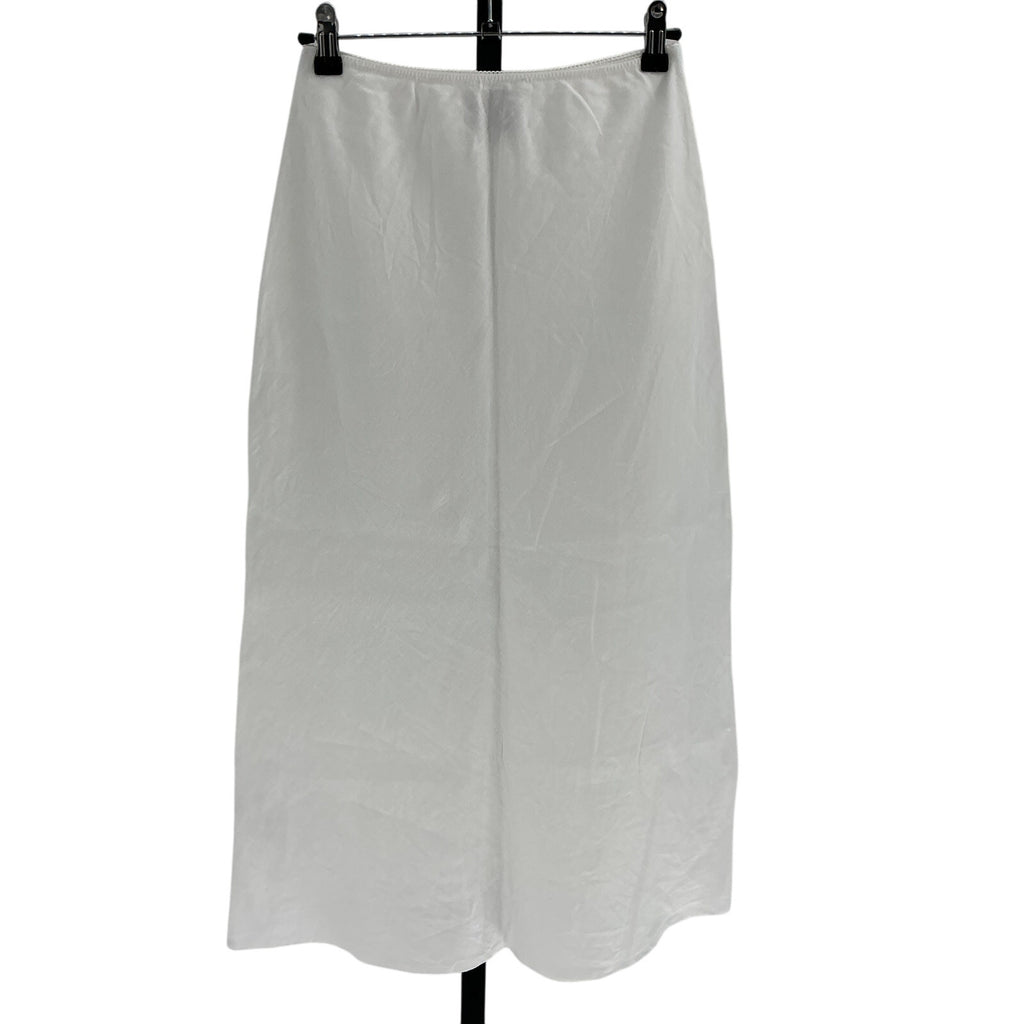 Reformation 'Layla' White Linen Skirt Size S / P