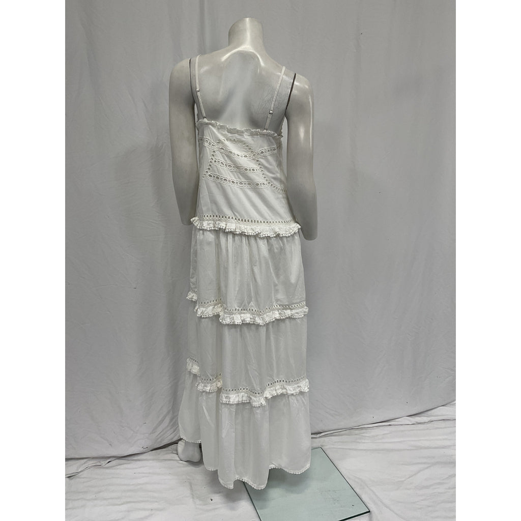 Tularosa 'Lucy' Cream Cotton Maxi Dress Size XS