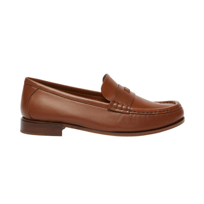 Max Mara Classic Brown Monogram Loafers Size 39 EU / US 9