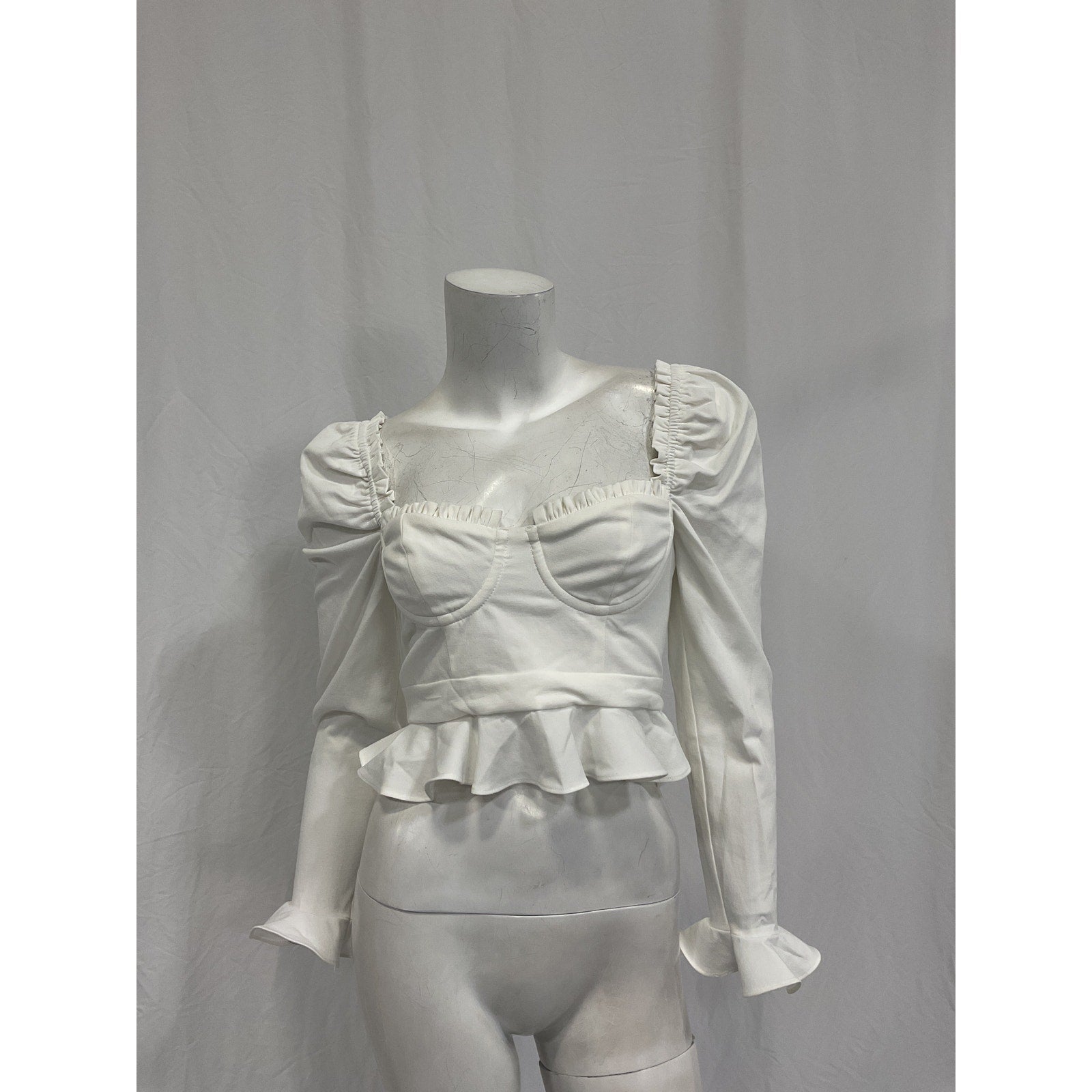 Majorelle 'Corie' White Rayon Top Size XS