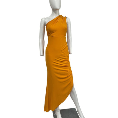 Significant Other Ruched Orange Cindy Dress Size Aus 8 / US 4
