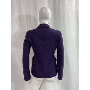 Aspesi 'Virgin' Purple Wool Blazer 2