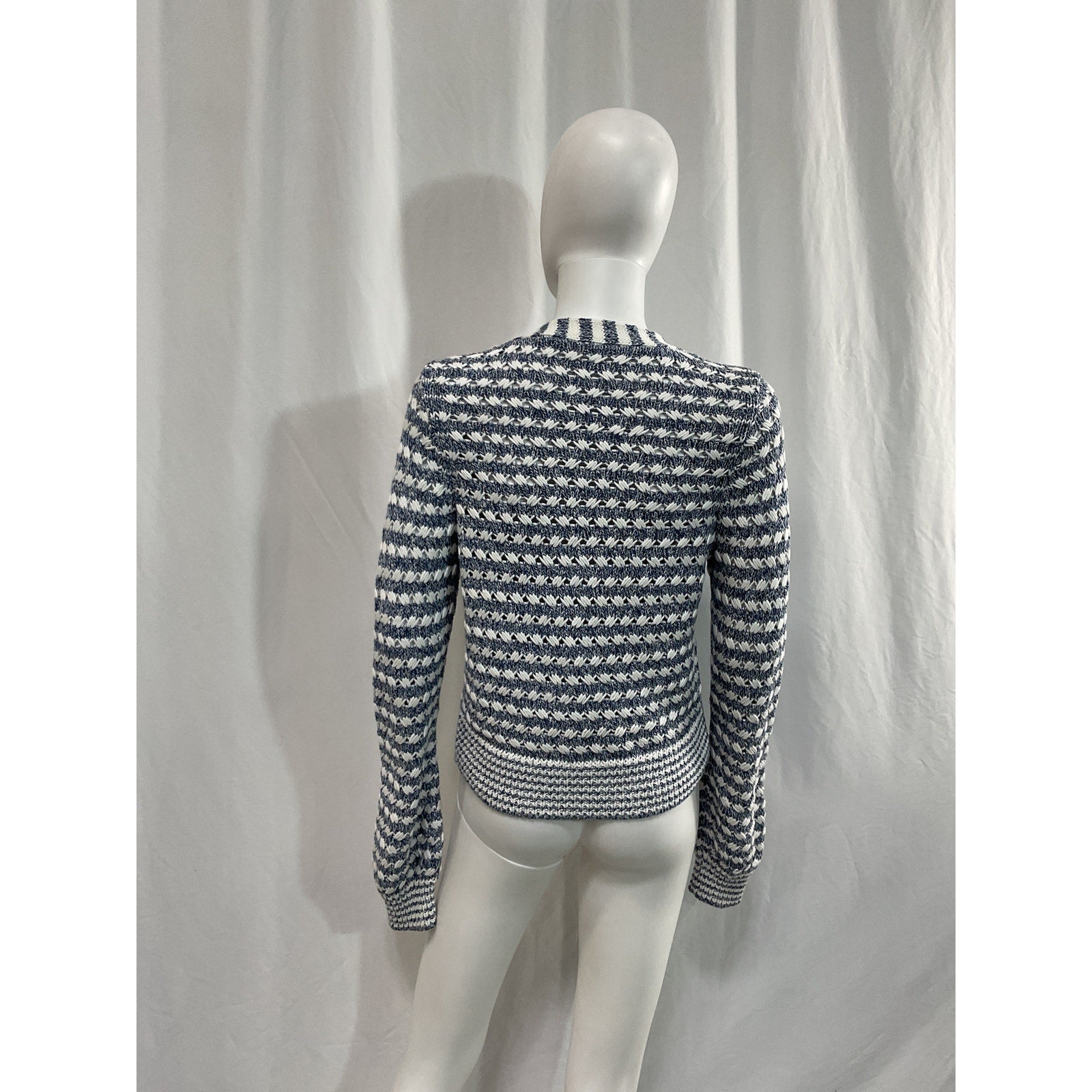 Veronica Beard 'Artura' Blue Cardigan Size M