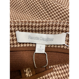 Favorite Daughter 'Phoebe' Brown Polyester Bustier Top Size 2 - NWT