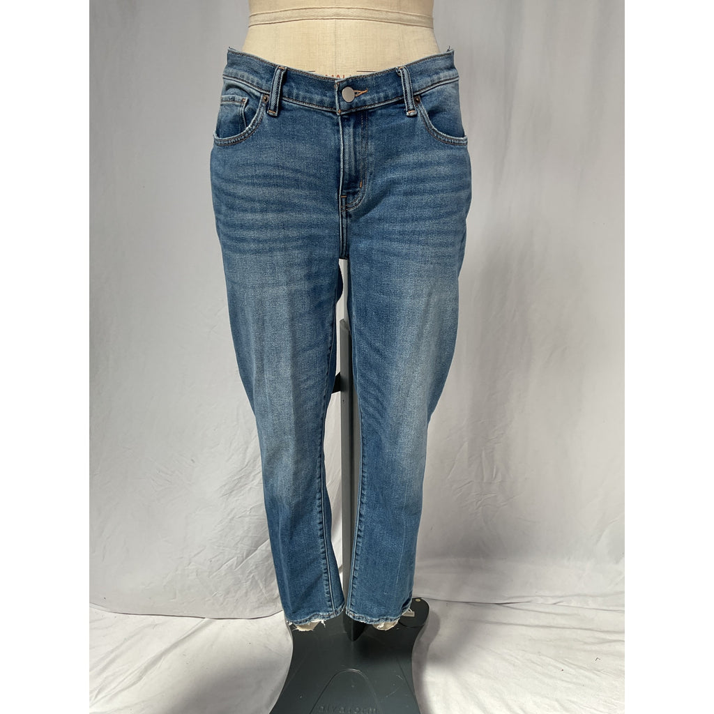 Hatch 'The Boyfriend' Blue Cotton Maternity Jean Size 29