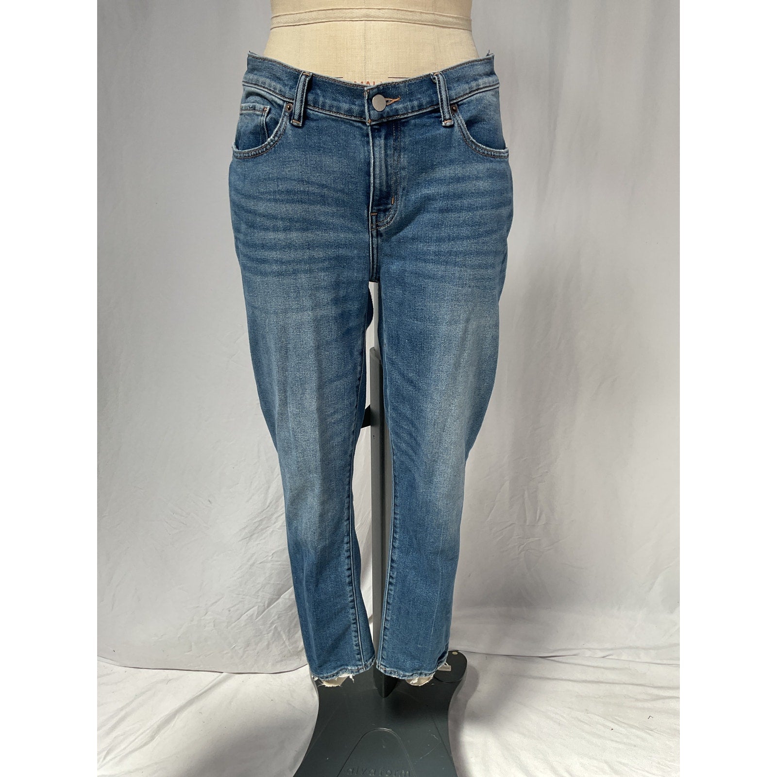 Hatch 'The Boyfriend' Blue Cotton Maternity Jean Size 29