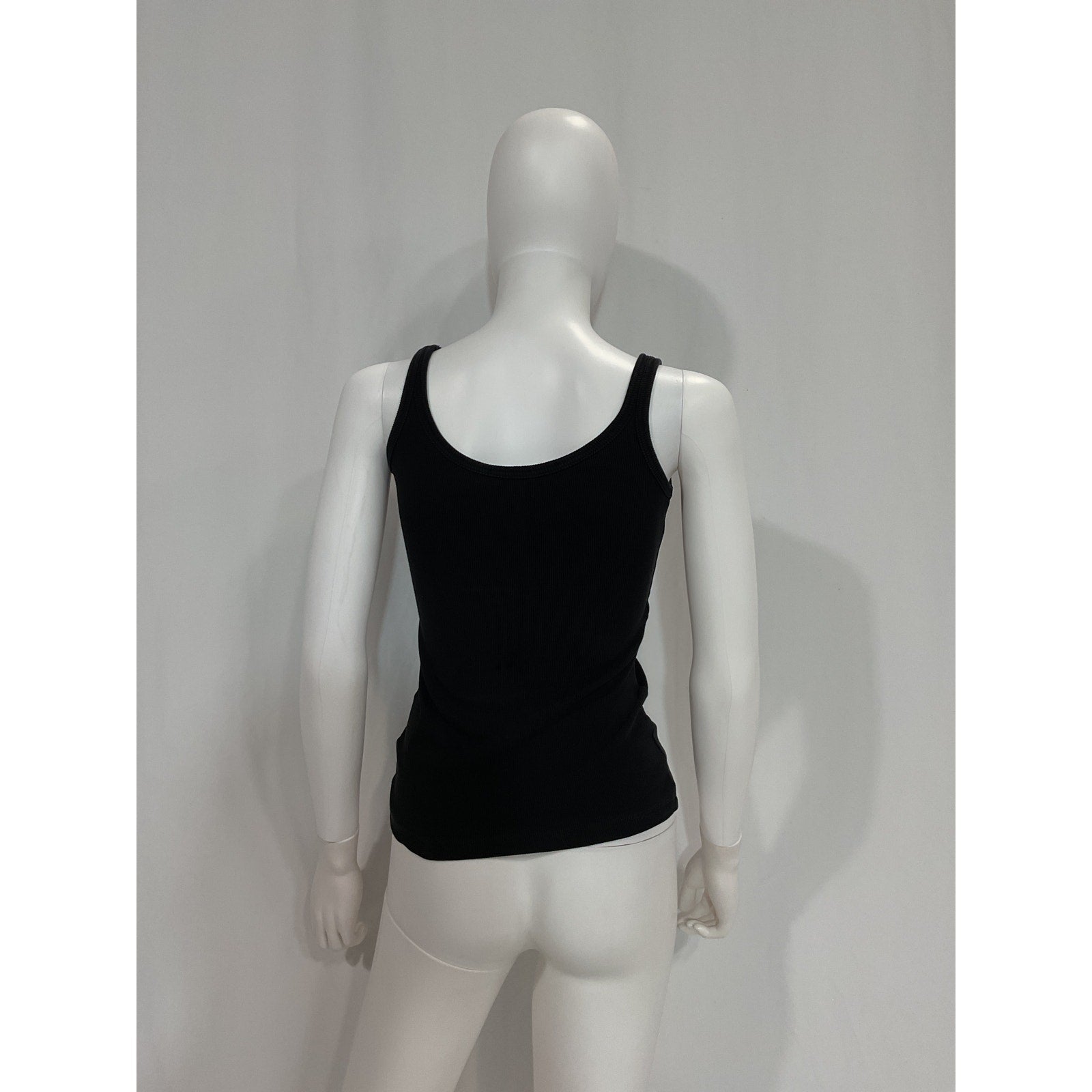 Off-White 'Rib' Black Tank Top Size 38