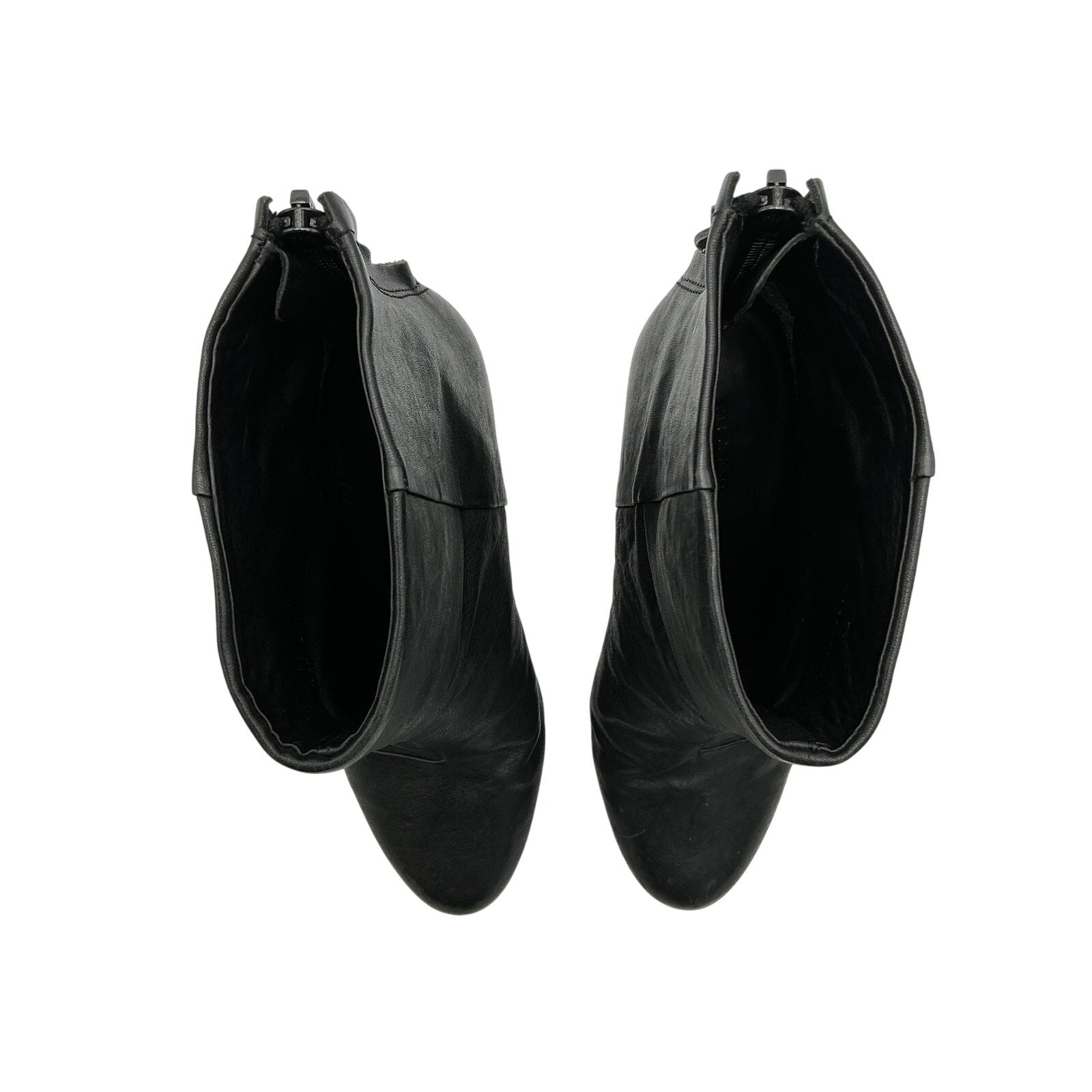 Rag & Bone Newbury 2.0 Black Leather Bootie Size 6.5