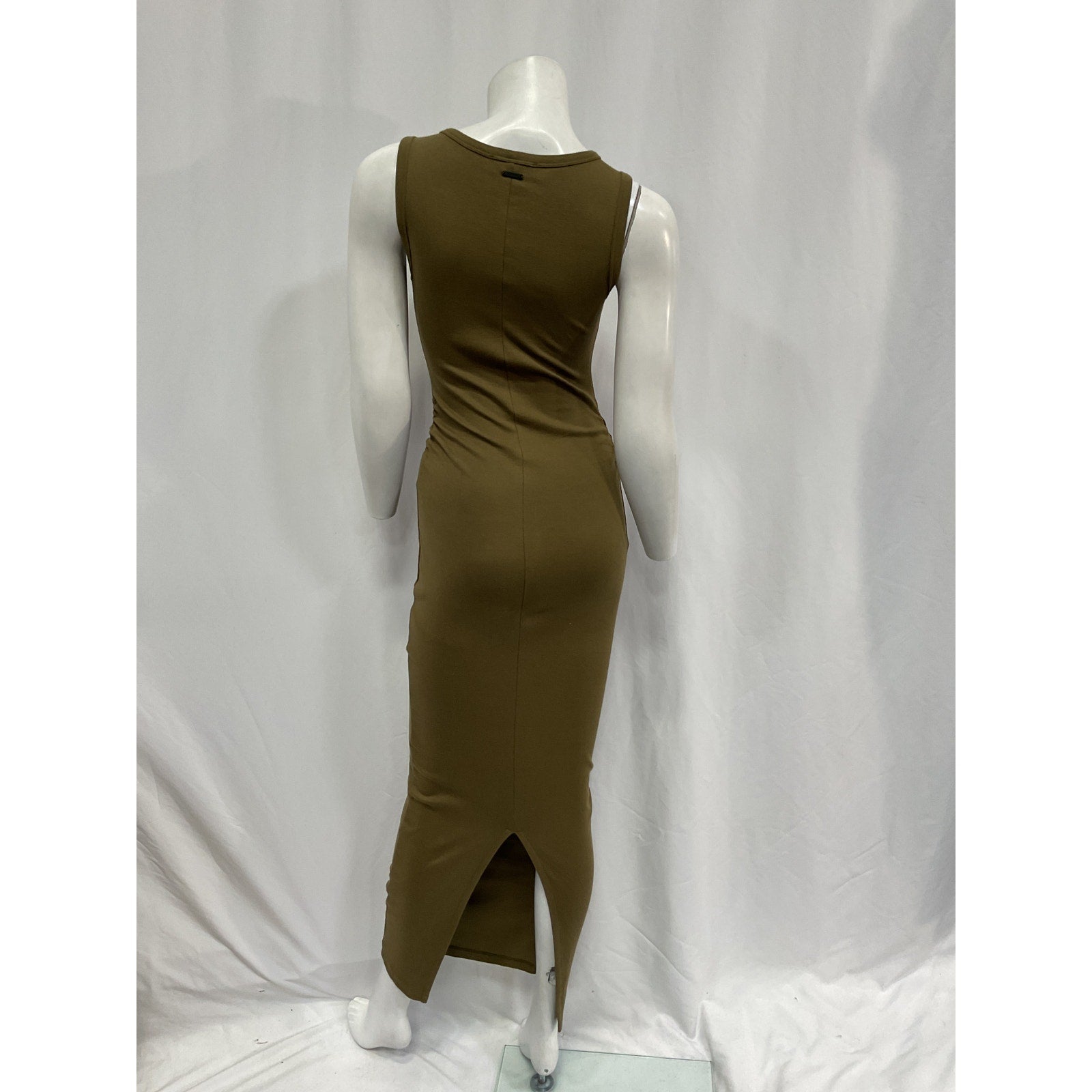 Allsaints 'Katarina' Green Cotton Sleeveless Maxi Dress Size 2
