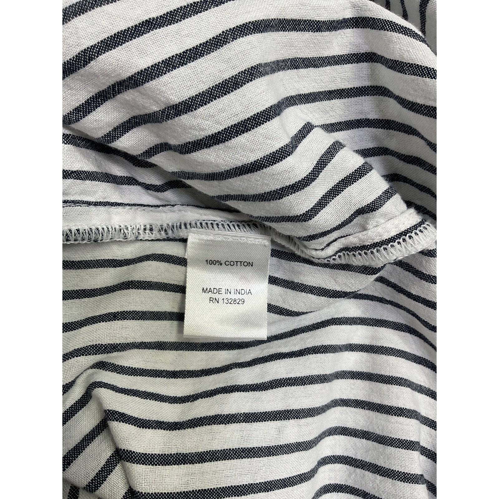L'Academie 'Cloudline' White Cotton Dress Size XS