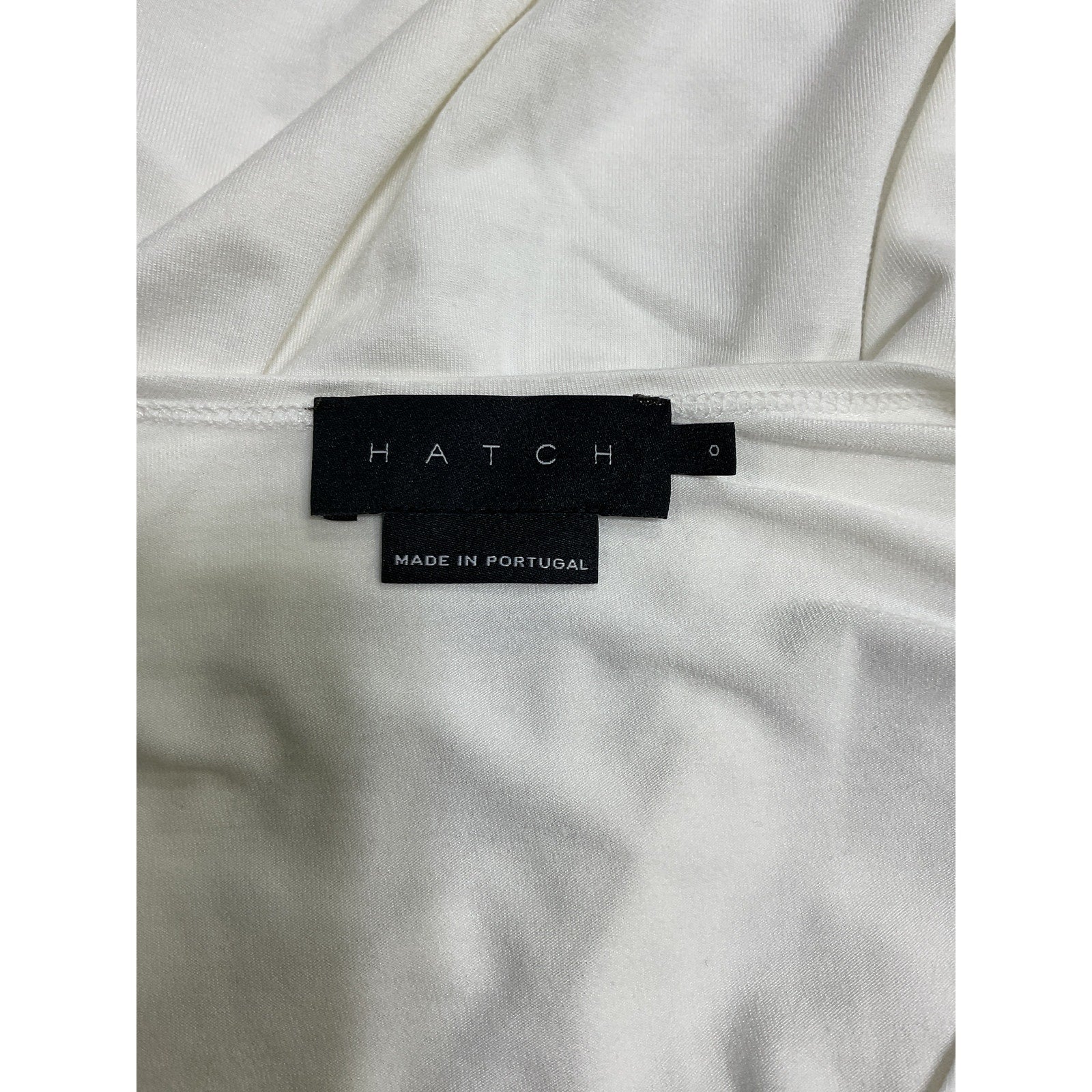 Hatch 'The Perfect' White Viscose Vee Size 0