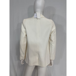 Cami Nyc 'Owen' White Linen Blazer Size XXS - NWT