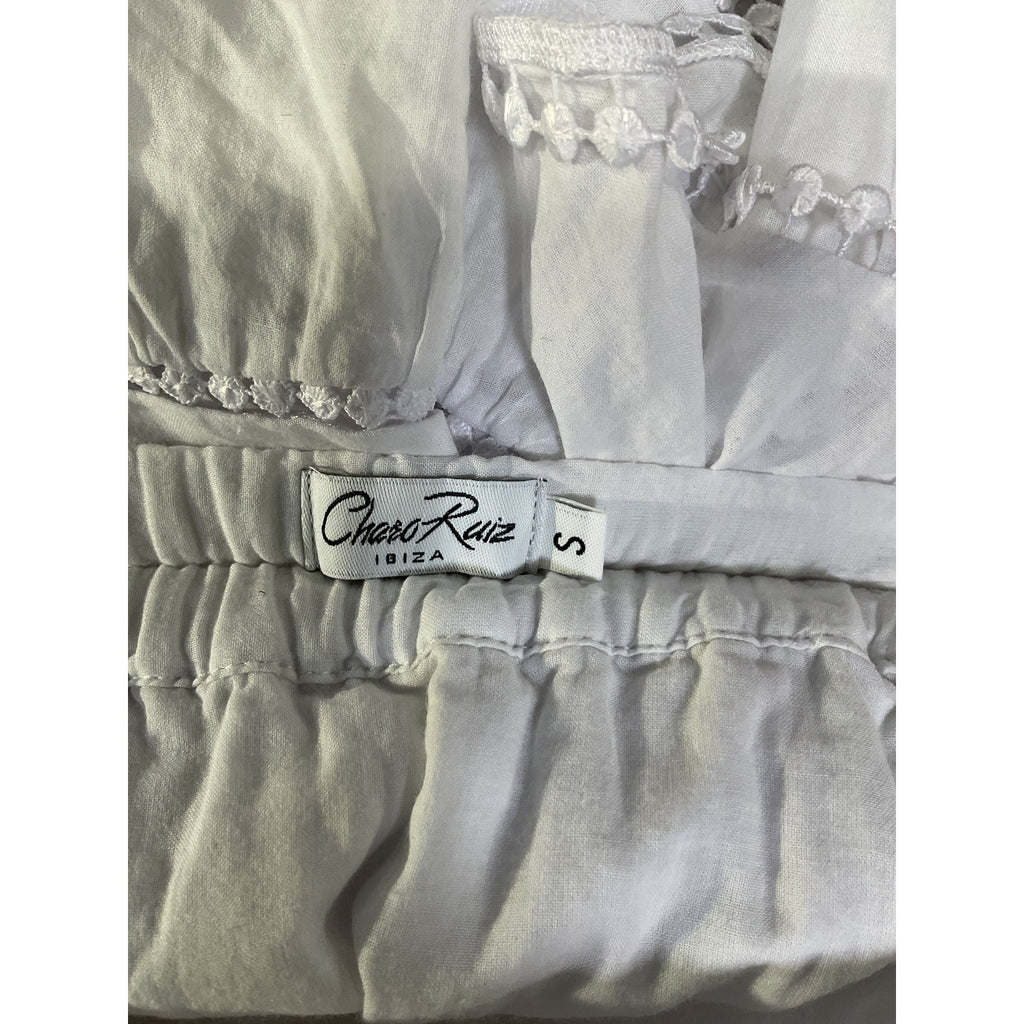 Charo Ruiz Ibiza 'Fera' White Skirt Size S
