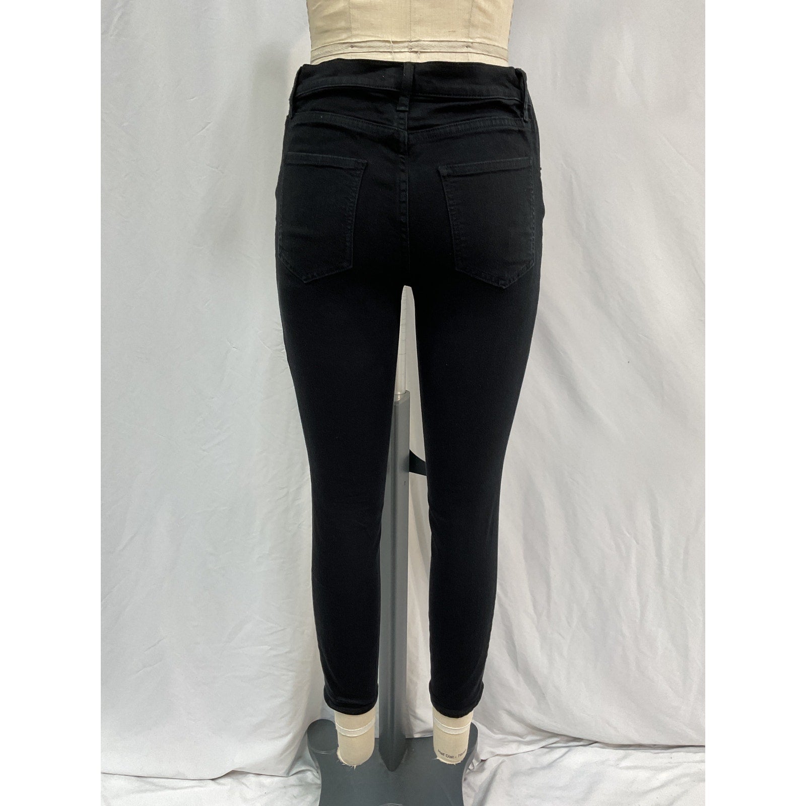Hatch The Slim Maternity Black Cotton Denim Jean Size 29
