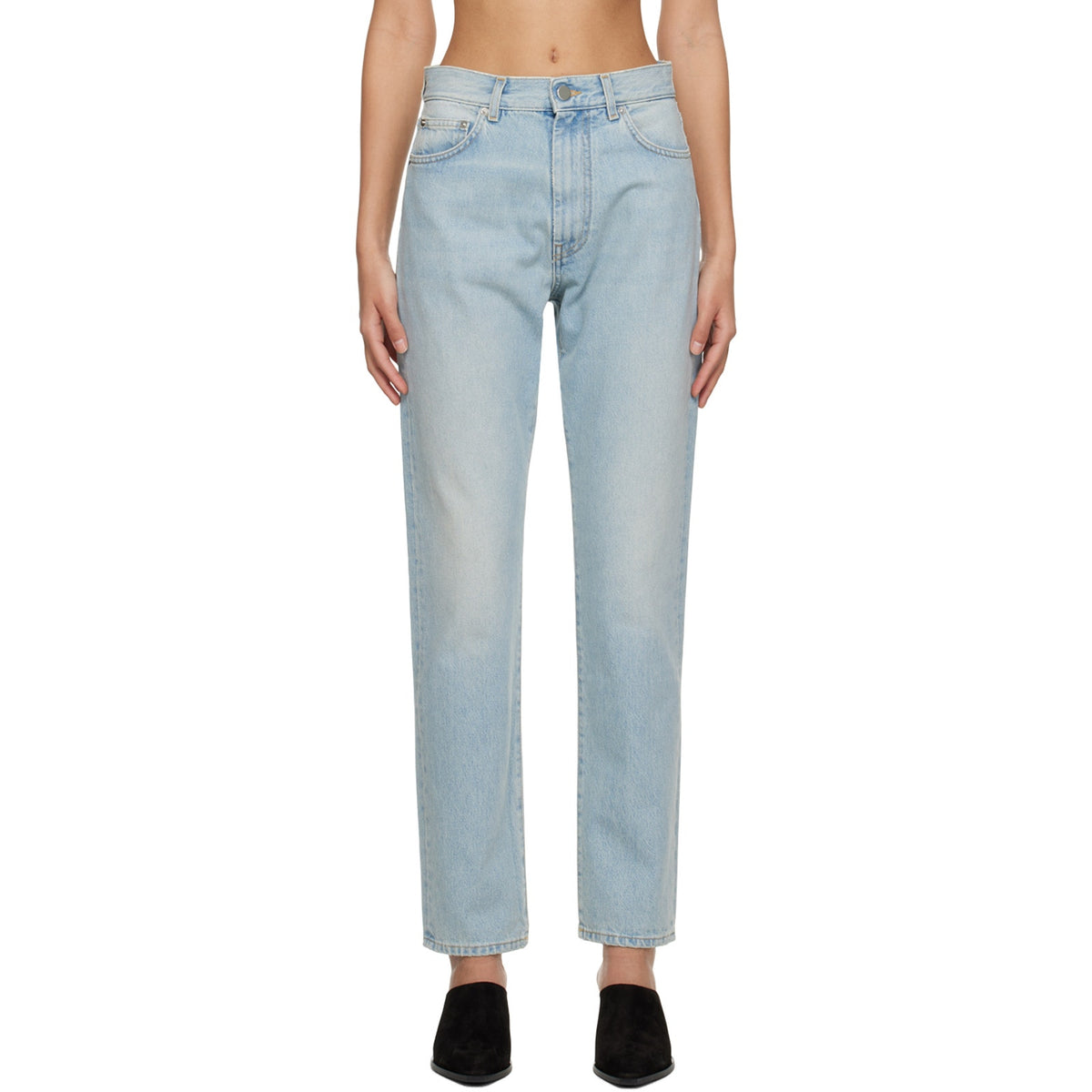 Loulou Studio 'Wular' Blue Denim Jeans Size 25