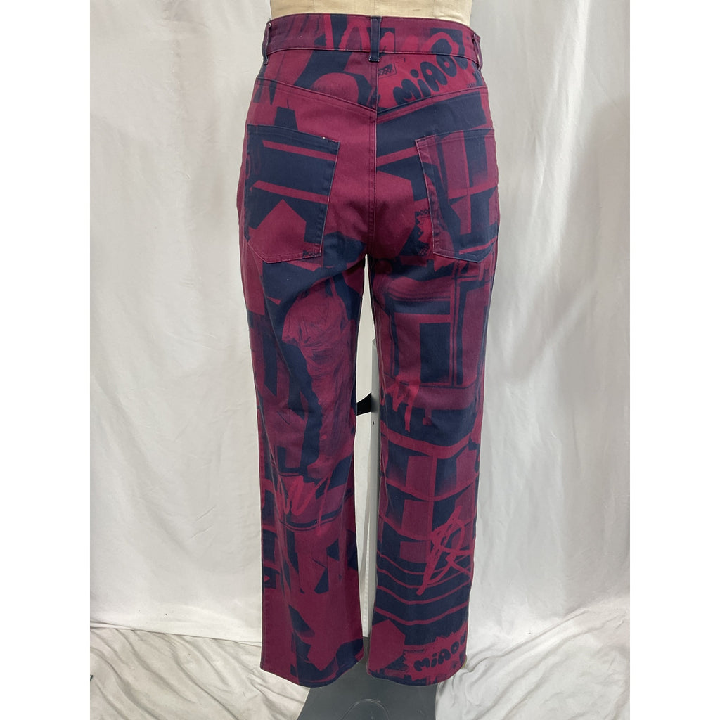 Miaou 'Fargo' Red Pant Size S