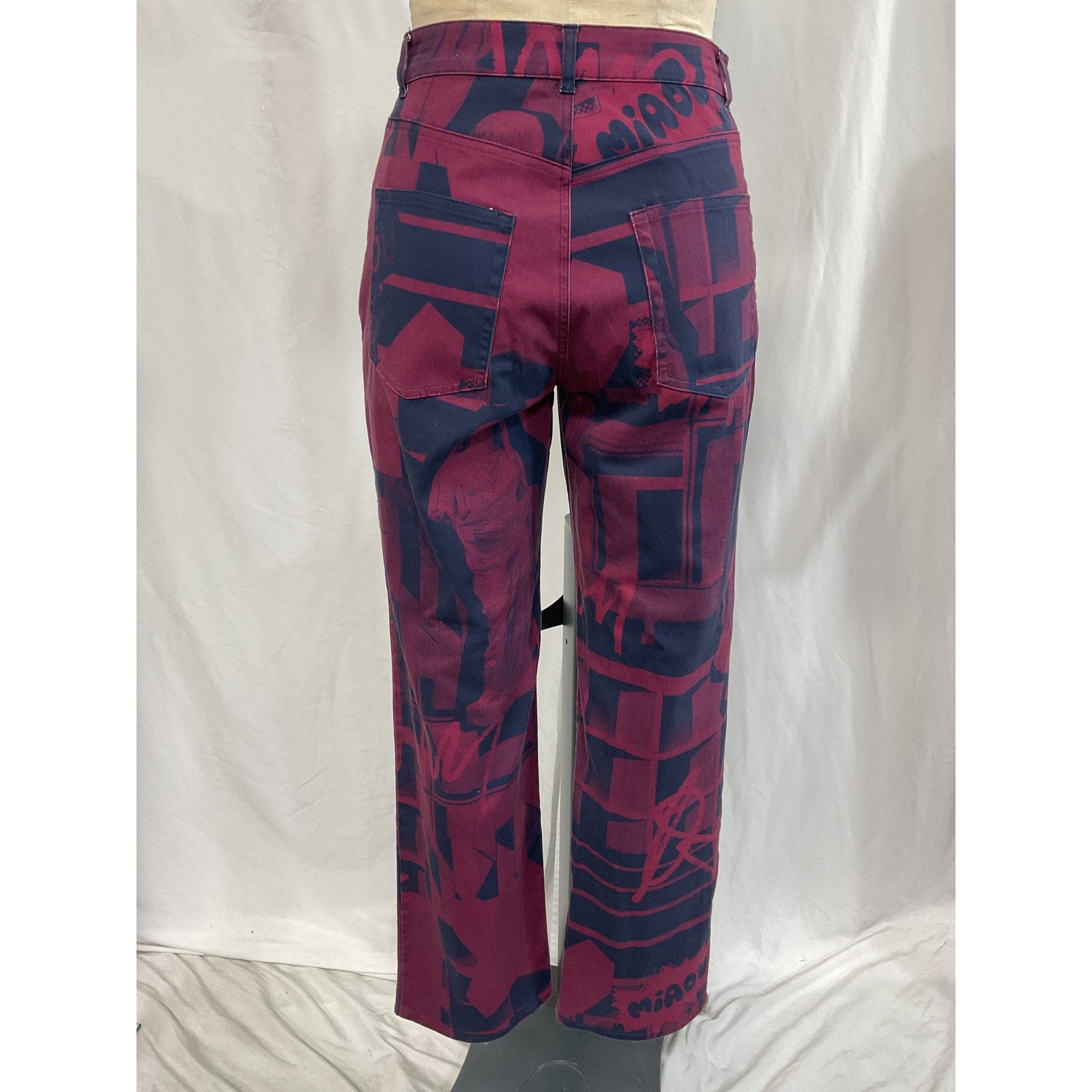 Miaou 'Fargo' Red Pant Size S