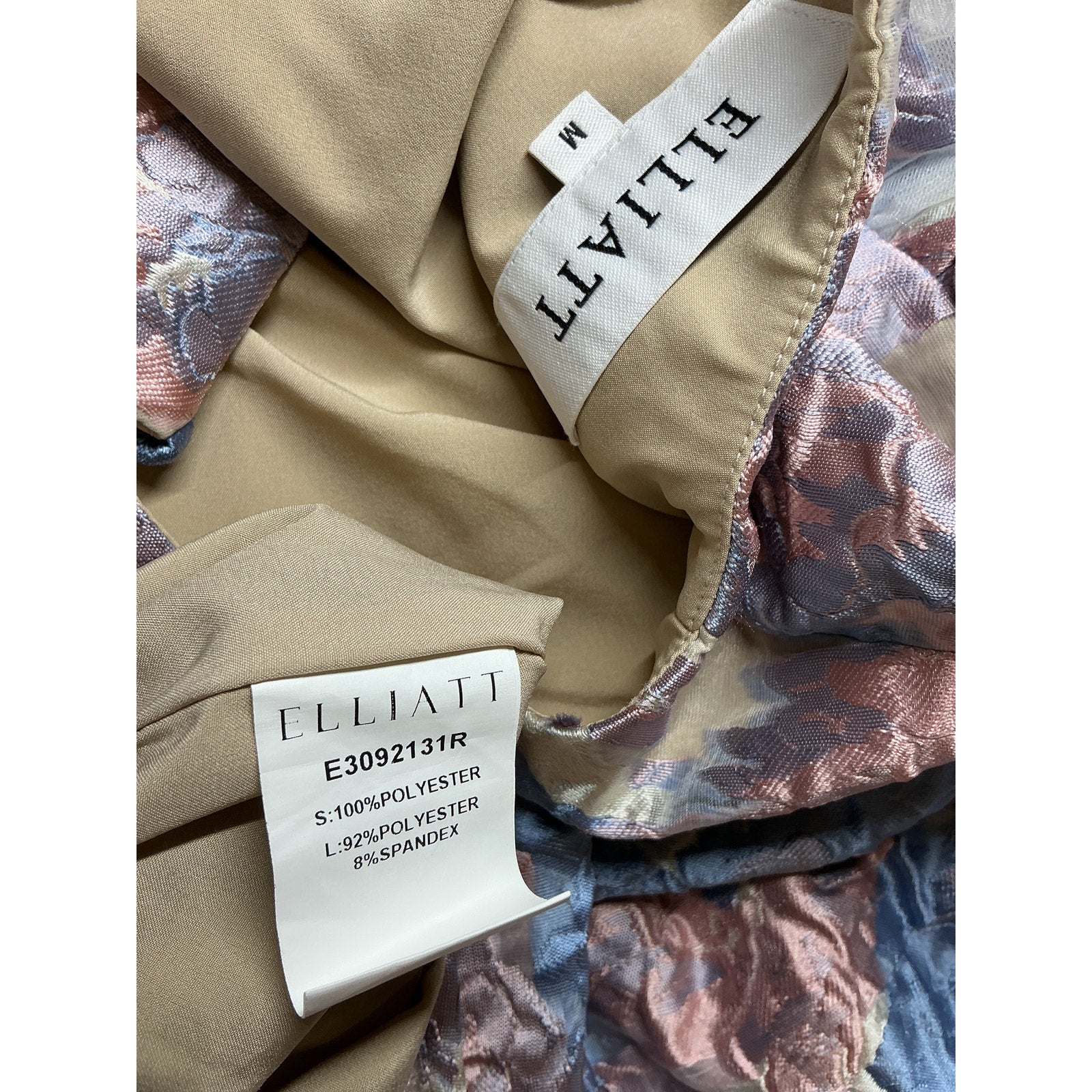 Elliatt Elliatt x Revolve 'Moxie' Blue Polyamide Dress Size M