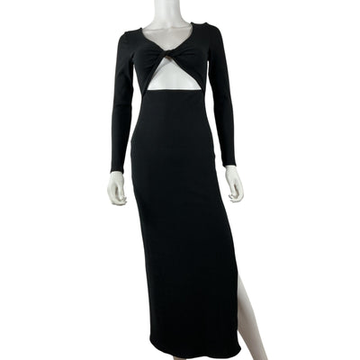 L*SPACE Sleek Black Hayden Dress Size SM S/P