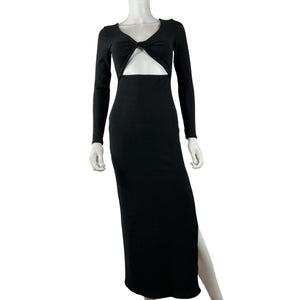 L*SPACE Sleek Black Hayden Dress Size SM S/P