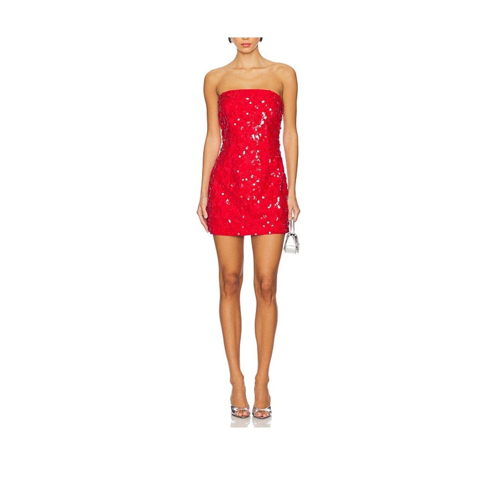 Elliatt 'Emma' Red Sequin Embellished Party Dress Size S - NWT