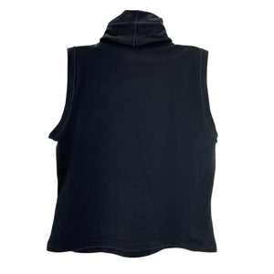 Helsa Classic Black Turtleneck Tank Top Size L