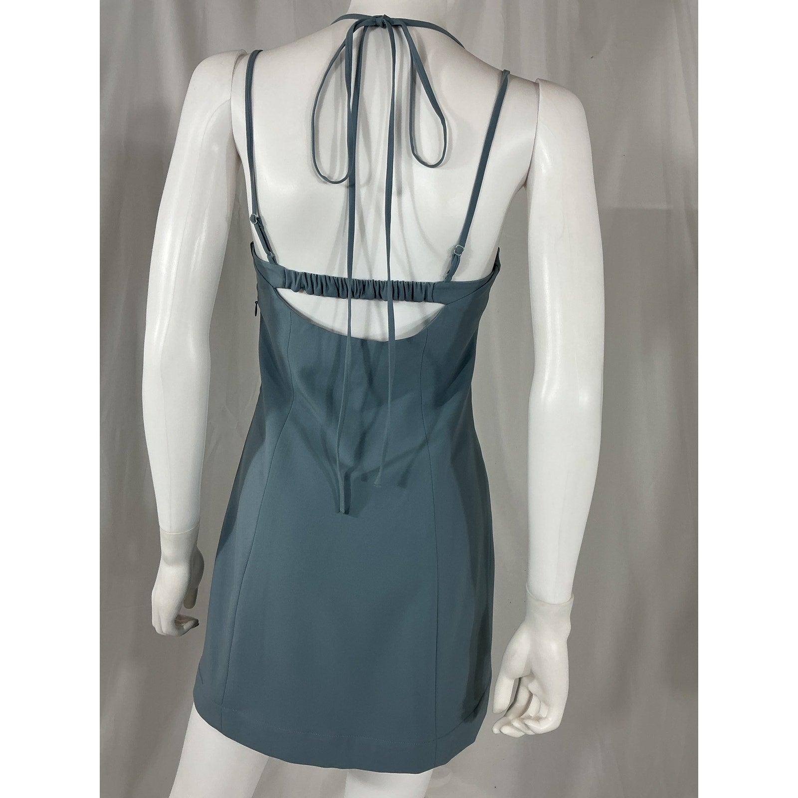 Simkhai 'Eilish' Blue Polyester Mini Dress Size 4