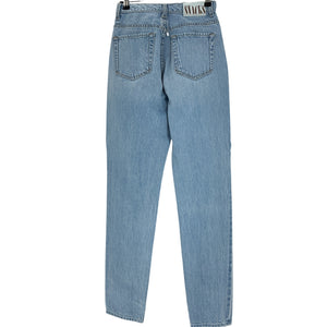 Mother High-Waisted Blue Twizzy Skimp Denim Jeans Size 25