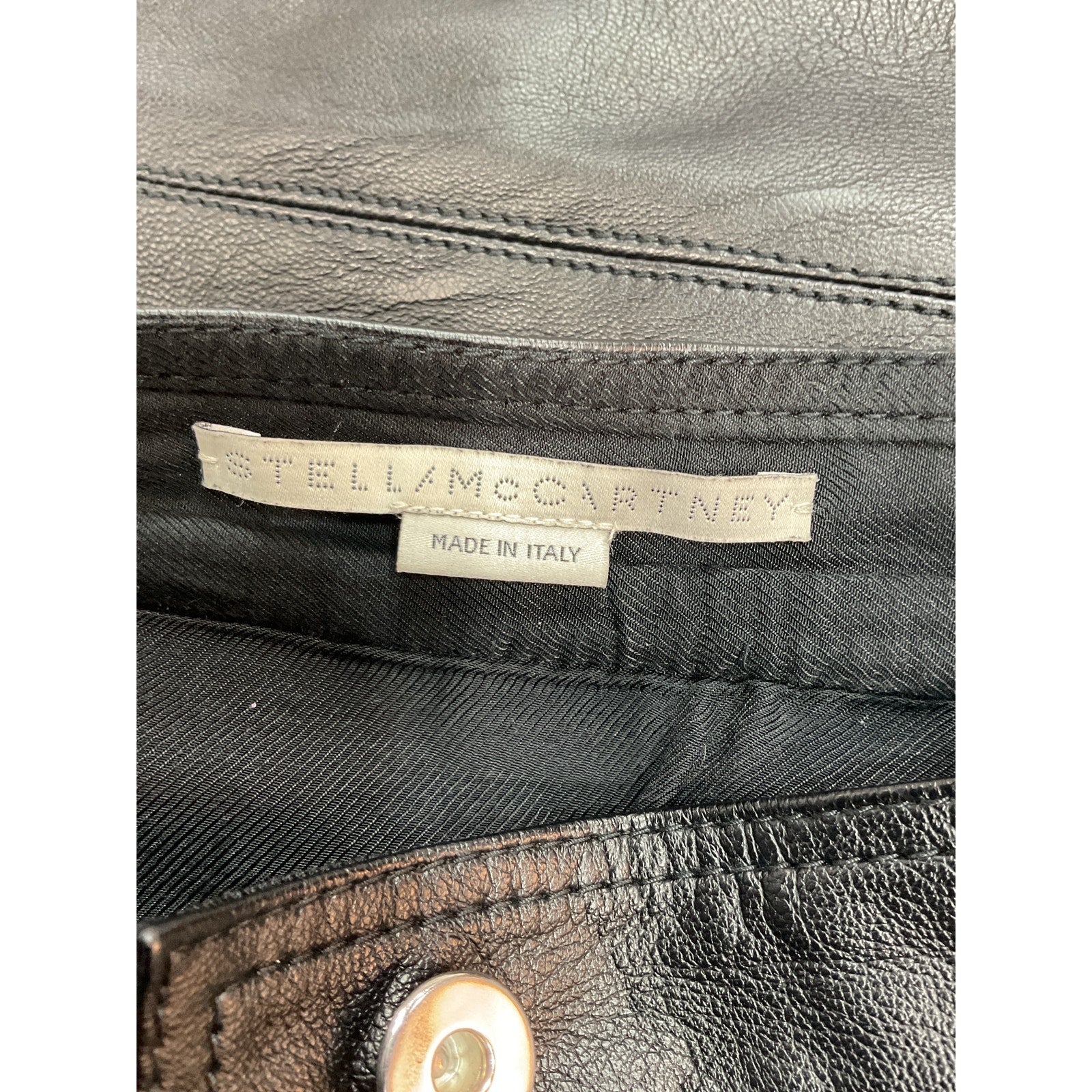 Stella Mccartney 'Hailey' Black Cropped Pants / Trousers Size 36