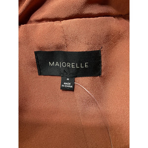 Majorelle 'Nelly' Brown Mini V Neck Dress Size M