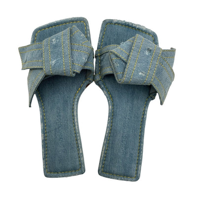 Acne Studios Denim Blue Musubi Sandals Size 37 EU / 7 US