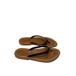 Dôen 'Baie' Black Sandal Size 9